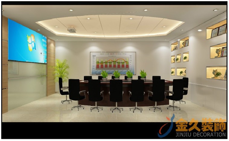 300平米辦公室裝修效果圖 300平米辦公室裝修效果圖