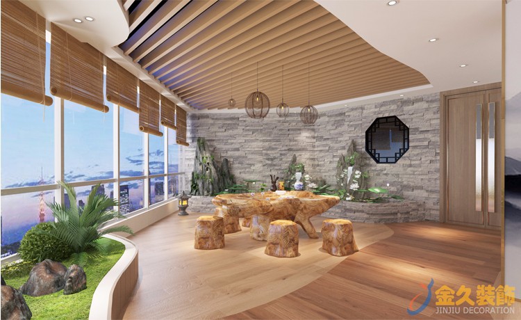 2019中式辦公室裝修效果圖 2019中式辦公室裝修效果圖