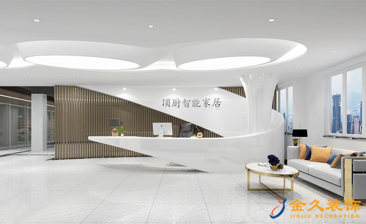 如何裝修設(shè)計(jì)辦公室前臺(tái)讓客戶留下深刻印象？