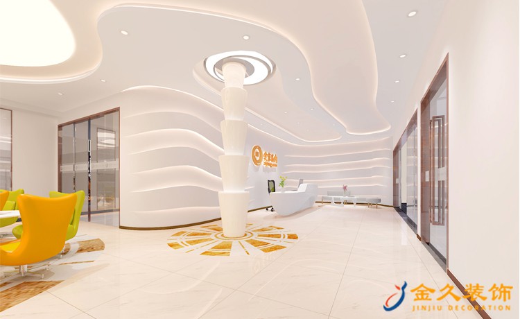 不同規(guī)模企業(yè)辦公室前臺怎么裝修？辦公室前臺裝修建議